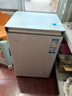 海爾（Haier）100L單溫冰柜小型家用小冰柜商用冷藏冷凍兩用轉換冷柜小冰箱減霜一級能效BC/BD-100GHW9D 曬單實(shí)拍圖
