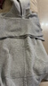 優(yōu)衣庫童裝男童女童高彈力快干運動(dòng)拉鏈連帽衛衣長(cháng)袖運動(dòng)衫483443 03 灰色 160 曬單實(shí)拍圖