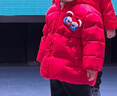 巴拉巴拉童裝兒童羽絨服男童女童2025新款春裝拜年服紅色國風(fēng)寶寶外套加厚 曬單實(shí)拍圖