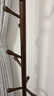 棲音閣實(shí)木衣架落地臥室衣帽架客廳掛衣服架子落地衣架家用立式掛包架 曬單實(shí)拍圖
