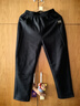 俞兆林媽媽春秋外穿中老年女褲加厚長(cháng)褲婆婆加絨保暖褲老人寬松休閑褲子 Fdd02g4 黑色 加絨 5XL （145-160斤） 曬單實(shí)拍圖