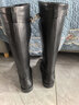 百麗質(zhì)感騎士靴女25冬新商場(chǎng)同款真皮高筒靴3QFB8DG5 黑色-單里 37 曬單實(shí)拍圖