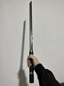 龍泉市刀劍可反接一體棍刀收藏防身唐橫直刀工藝品刀未開(kāi)刃 墨落棍刀（可反接） 曬單實(shí)拍圖