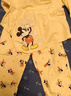 迪士尼寶寶（Disney Baby）男童套裝兒童家居服中小童裝春季長(cháng)袖長(cháng)褲純棉舒適睡衣 黃色 130 曬單實(shí)拍圖
