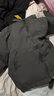 普戈斯秋冬加絨加厚美式教練夾克男款正肩廓形羽絨棉服bomber棒球服外套 95%的客戶(hù)優(yōu)先選擇 深灰色[加厚升級款] M 曬單實(shí)拍圖