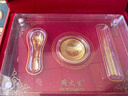 周大生黃金寶寶滿(mǎn)月三件套抓鬮金碗筷寶寶周歲禮新生禮物 豐衣足食 曬單實(shí)拍圖