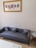 吉世倫2025新款現代小戶(hù)型客廳沙發(fā)貓抓皮直排出租房雙人三人布藝沙發(fā) 深灰色海綿+乳膠-耐磨貓抓皮 大三人-（整裝入戶(hù)） 182cm 曬單實(shí)拍圖