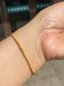 潮宏基 啟福圓珠古法黃金手鏈女士金珠手串足金轉運珠 計價(jià) 啟福圓珠 6.05克 曬單實(shí)拍圖