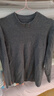 杉杉【100%羊毛】純羊毛衫男士春秋季圓領(lǐng)毛衣薄款套頭打底針織衫男裝 曬單實(shí)拍圖