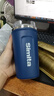 施密特（simita）咖啡杯保溫杯男女士316不銹鋼高顏值隨行簡(jiǎn)約水杯 寶石藍380ml 曬單實(shí)拍圖