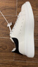 亞歷山大麥昆（Alexander McQueen）厚底運動(dòng)鞋男牛皮小白鞋禮物553680-WIEEN-黑尾 40 曬單實(shí)拍圖