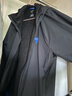 NEDAO內道聚能卷帶帽軟殼男女防風(fēng)運動(dòng)秋冬跑步馬拉松訓練保暖跑步外套 夜跑黑（男） L 曬單實(shí)拍圖