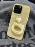 素洛適用蘋(píng)果17promax手機殼多巴胺滿(mǎn)屏波點(diǎn)K貓公仔iPhone16pro創(chuàng  )意卡通指環(huán)扣15簡(jiǎn)約時(shí)尚超好看14防摔 二合一黃底-滿(mǎn)屏波點(diǎn)+黃kt指環(huán)扣 iPhone 16 Pro Max 曬單實(shí)拍圖