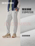 斯凱奇（Skechers）新年禮物男裝2025新品冬季加絨保暖褲子運動(dòng)衛褲休閑長(cháng)褲L325M105 曬單實(shí)拍圖