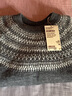 MUJI女式 使用安第斯羊毛提花編織毛衣 套頭女款費爾島25年冬季女裝 灰色圖案 M (160/84A) 曬單實(shí)拍圖