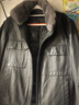 凱撒（KAISER）凱撒皮衣外套男真皮皮衣水貂毛領(lǐng)牛皮羽絨內膽皮夾克羽絨內膽XL 曬單實(shí)拍圖