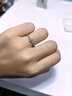 多想余鋯石戒指女款輕奢高級感小眾食指閨蜜指環(huán)素圈ins高顏值素戒單戒 十字架鋯石開(kāi)口戒指 曬單實(shí)拍圖