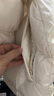 坦博爾羽絨服女短款時(shí)尚潮流可脫卸帽百搭保暖外套550388T 云川白 160  曬單實(shí)拍圖