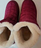 足力健中老年人女棉鞋媽媽棉鞋25932051J 酒紅-女款    38    曬單實(shí)拍圖