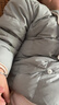 戴維貝拉（DAVE＆BELLA）童裝女童羽絨內膽男童羽絨服兒童冬裝90絨保暖衣服幼兒寶寶上衣 灰綠【DB15316】 90 cm（建議身高80-90cm） 曬單實(shí)拍圖