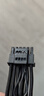 科樂(lè )浦（KELEPU）顯卡電源線(xiàn) 16Pin（12+4P）公對公 12VHPWR顯卡供電模組定制線(xiàn) 3090Ti/40系列 黑色 700mm 曬單實(shí)拍圖