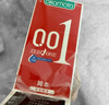 岡本（OKAMOTO）超薄避孕套 001超潤滑6片 男女用成人情趣計生用品0.01mm安全套套 曬單實(shí)拍圖