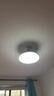 美的（Midea）風(fēng)扇燈一體餐廳吊扇燈led臥室隱形扇葉三防護眼燈具熟睡風(fēng)包安裝 曬單實(shí)拍圖