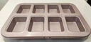 學(xué)廚 布朗尼老式蛋糕糯米蛋糕模具長(cháng)方形8杯小面包吐司家用烘焙模具 金色方形8連蛋糕模WK10087 曬單實(shí)拍圖