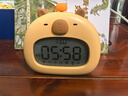 半點(diǎn)創(chuàng  )意卡皮巴拉小夜燈鬧鐘學(xué)生專(zhuān)用起床神器兒童桌面智能電子時(shí)鐘計時(shí)器自律時(shí)間管理 曬單實(shí)拍圖