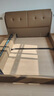 皇寶尼廣東佛山家具雙人床極簡(jiǎn)頭層牛皮主臥真皮床高箱儲物床婚床 床+五星護脊椰棕床墊 1.8*2米  氣壓+抽屜床 曬單實(shí)拍圖