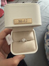 MoLi人工人造培育鉆石the one圓鉆戒求婚戒指女18K金上海IGI證書(shū)1克拉 PT950鉑金培育鉆D色VVS/3EX上海IGI證書(shū)禮盒 1克拉優(yōu)品鉆 曬單實(shí)拍圖