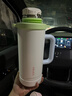 物生物保溫壺大容量316L不銹鋼暖水壺熱水瓶戶(hù)外旅行壺便攜車(chē)載杯子 趣野粉-2350ml【一杯三蓋】 曬單實(shí)拍圖