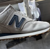 NEW BALANCE NB574官方男鞋女鞋情侶鞋秋冬透氣百搭復古潮流網(wǎng)面休閑運動(dòng)鞋 灰色 U574UL2 40 腳長(cháng)25 曬單實(shí)拍圖
