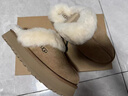UGG秋冬季女士時(shí)尚經(jīng)典舒適厚底毛鞋領(lǐng)包頭休閑居家毛毛拖鞋2026新款 CHE | 栗色 38 鞋內長(cháng)：24CM 曬單實(shí)拍圖