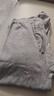 頂瓜瓜頂呱呱秋衣秋褲男純棉半高領(lǐng)內衣套裝11107 深灰男(半高領(lǐng)) 175 曬單實(shí)拍圖