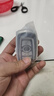 Qidian適用于寶馬鑰匙套老款5系3系320525520530li1系X3X57鑰匙包扣殼 極光銀+五金扣 曬單實(shí)拍圖