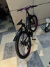 鳳凰山地自行車(chē)成年人男士女士學(xué)生變速碟剎減震全軸承山地車(chē)土坡車(chē) 暗夜黑/藍圖變速/鋁合金車(chē)架 26英寸（身高160-180左右） 24速-標準變速 曬單實(shí)拍圖