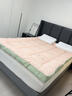 南極人（Nanjiren）床墊子1.5x2米加厚床墊褥子家用床被褥墊可折疊榻榻米軟墊子鋪底 負離子-膠月白 90*200cm 曬單實(shí)拍圖
