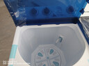 小鴨洗衣機半自動(dòng)雙桶雙缸家用大容量小型租房宿舍波輪脫水甩干兩用雙杠省電老式強動(dòng)力易操作以舊換新 19.5公斤【洗13+脫6.5｜瀑布噴淋全國聯(lián)?！?曬單實(shí)拍圖
