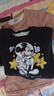 迪士尼（Disney）童裝羊胎絨上衣男女童保暖加絨兒童衛衣 迪宇航星-黑色   150    曬單實(shí)拍圖