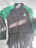 卡爾美新款卡爾美半拉外套春款男運動(dòng)訓練跑步兒童套裝足球長(cháng)袖運動(dòng)服 黑綠色套裝 XL(175-185cm)(72-80kg) 曬單實(shí)拍圖