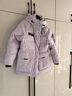 波司登（BOSIDENG）25新款羽絨服女款鵝絨90絨極寒商場(chǎng)同款騏驥紅外套新年紅本命年 【趨勢推薦】冰穹提花紫9ER2 2XL 180/100A 體重約140-150斤 曬單實(shí)拍圖