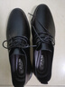 老人頭皮鞋男時(shí)尚百搭休閑男士皮鞋真皮軟底舒適鞋子男韓版潮流商務(wù)男鞋 黑色光面 40 曬單實(shí)拍圖