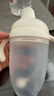 愛(ài)咔威（IKV）兒童水杯 大寶寶硅膠學(xué)飲吸管奶瓶嬰幼兒鴨嘴吸嘴杯學(xué)飲兩用240ml 大白瓶 240ml 鴨嘴款+吸嘴 曬單實(shí)拍圖