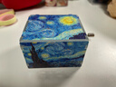 3D-JP迷你音樂(lè )盒拼圖28片藝術(shù)名畫(huà)小巧手搖八音盒禮物 梵高星夜HG1008 曬單實(shí)拍圖