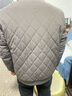 皮爾卡丹（pierre cardin）2025格子棉服夾克男士冬季新品輕薄保暖翻領(lǐng)棉襖時(shí)尚休閑棉衣外套 灰色 XL 180碼/建議135-155斤 曬單實(shí)拍圖
