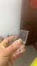 潔日邦一次性航空杯200ml*50只臺階式食品級透明加厚家用水晶太空杯 曬單實(shí)拍圖