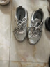 回力（Warrior）官方老爹鞋女鞋秋季學(xué)生時(shí)尚百搭休閑鞋女厚底運動(dòng)鞋子女 銀色37 曬單實(shí)拍圖
