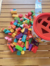 JEPPE100粒數字字母積木1-3-6歲大顆粒兒童益智玩具男女孩生日新年禮物 曬單實(shí)拍圖