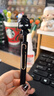 uni三菱UMN-SG-38小濃芯按動(dòng)中性筆 夜間咖啡店限定0.38mm 黑桿黑芯玫瑰金筆夾 曬單實(shí)拍圖